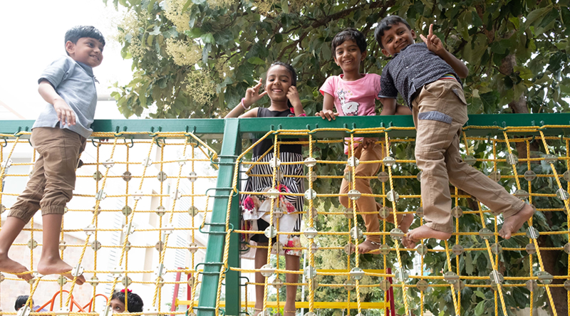 Hari Shree Vidyalayam sensory play area